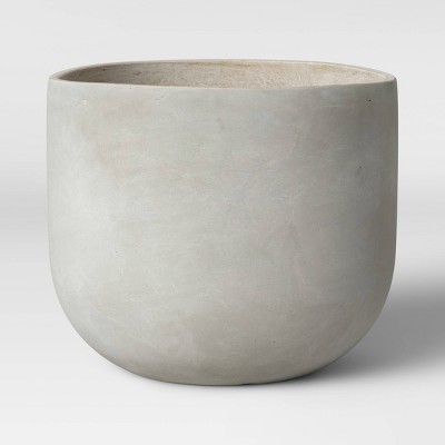 Photo 1 of 12&#34; Wide Concrete Planter Pots Gray - Project 62&#8482;