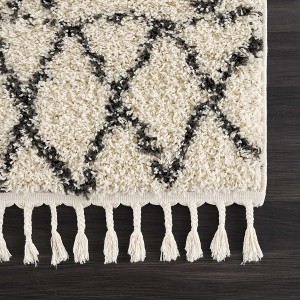 Hauteloom Emlenton Berber Shag with Tassels Area Rug - 1 of 4