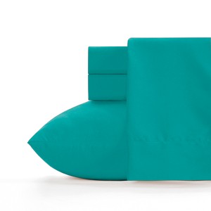 Crayola Tranquil Teal Sheet Sets (Twin), Green