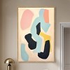 Art Remedy Melt my Bling Contemporary Shapes Abstract Wall Art Framed - 2 of 4