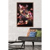 Trends International James Booker - Galaxy Laser Cats on Pizza Framed Wall Poster Prints - 2 of 4
