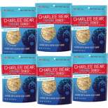 Charlee Bear Crunch Dog Treats Chicken Soup & Garden Veggie Flavor-16 oz(6 Pack)