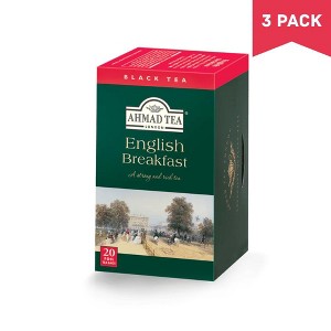 Ahmad English Breakfast Black Tea 20ct tea bags - Pack of 3 - 1 of 4