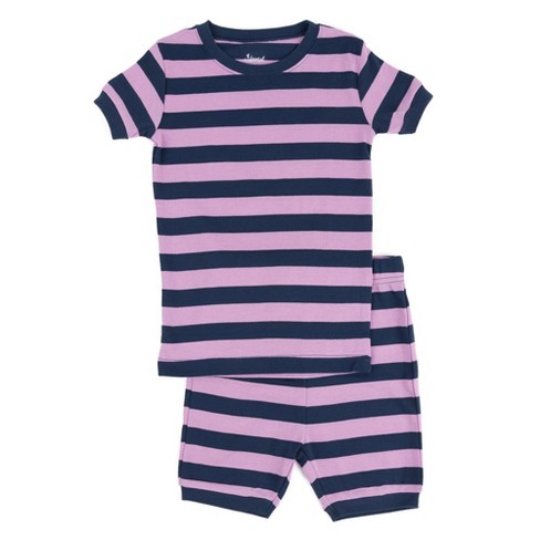 Purple striped 2024 pajamas