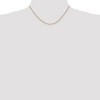 Black Bow Jewelry 1.5mm, 14k Yellow Gold, Solid Cable Chain Necklace - 2 of 4