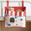 Anna-Kaci Hanging Storage Bag with Playful House Print and Snap-On Straps 15.5x12in - 3 of 3