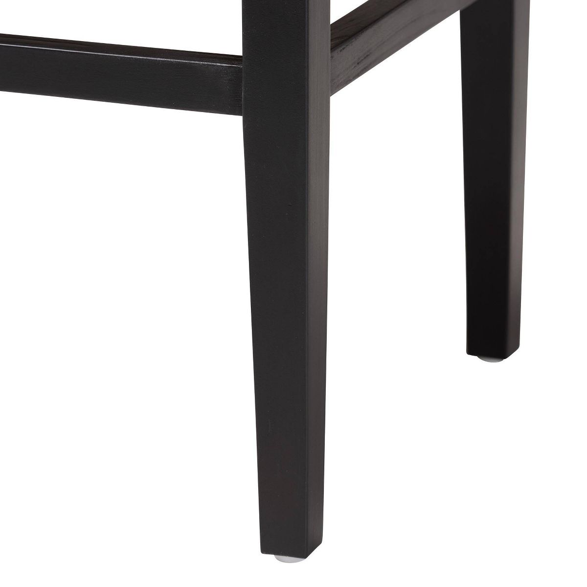 bali & pari Amber Seagrass Accent Bench Natural Brown/Black - thumbnail 6
