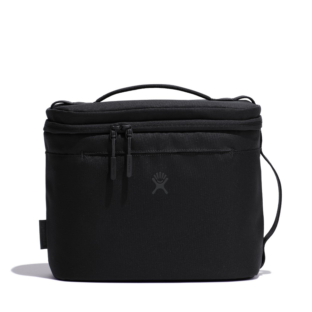 Photos - Serving Pieces Hydro Flask Insulated Lunch Bag - Black: BPA-Free, Polyester, Solid Pattern 