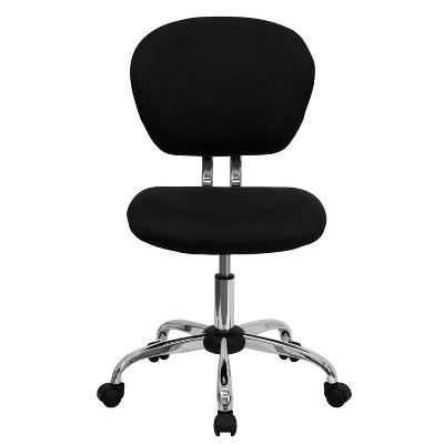 Black Mesh Mid-Back Swivel Task Office Chair