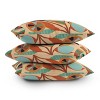 16"x16" Barbara Dantas Tree Square Throw Pillow Orange - Deny Designs - 4 of 4