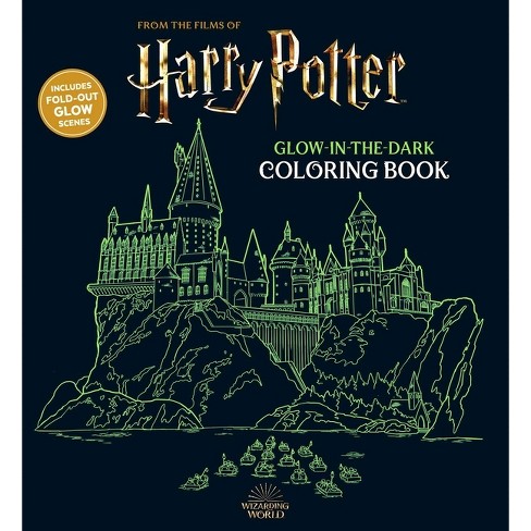 Harry Potter Glow In The Dark Coloring Book - By Editors Of Thunder Bay ...