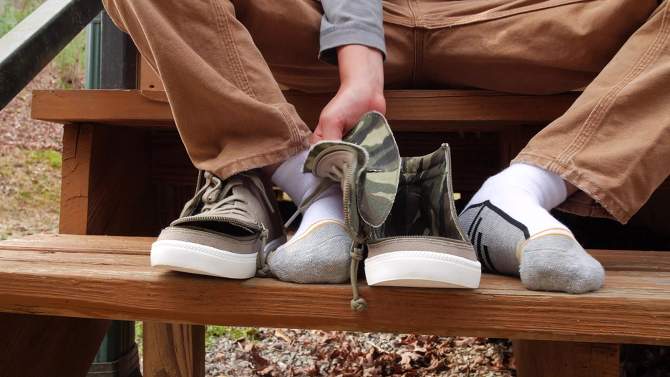 BILLY Footwear  Kids' Harmon Essential High Top Sneakers, 6 of 10, play video