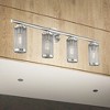 Livex Lighting Industro 4 - Light Vanity in  Brushed Nickel - 4 of 4