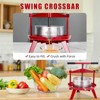1.32 Gallon/5L Manual Fruit Wine Press with T-Handle, Stainless Steel Fruit and Wine Press with Triangular Structure for Home Kitchen/Outdoor Use - 2 of 4