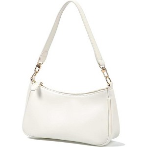 Clutch Tote Handbags with 2 Removable Straps and Zipper Closure Crossbody Bags Shoulder Purse Handbag for Women - 1 of 4