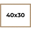 PosterPalooza | 40x30 Wood Antique Frame with UV Acrylic, 4 Finishes: Bronze, Gold, Silver, and Black - 2 of 4
