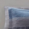 Gracie Mills Ianne Modern Watercolor Stripe Comforter Set with Cotton Bed Sheets - 3 of 4