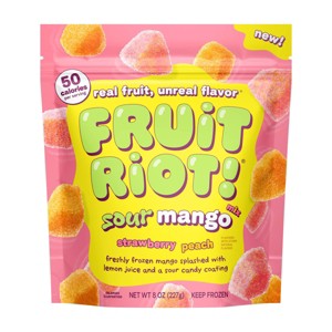 Fruit Riot Frozen Mixed Sour Mango - 8oz - Bag - 1 of 4