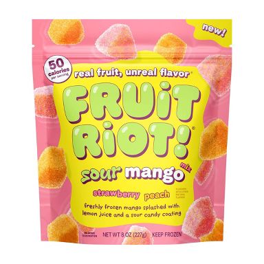 Fruit Riot Frozen Mixed Sour Mango - 8oz - Bag