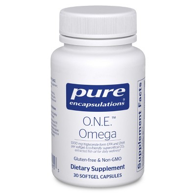 Pure Encapsulations O.N.E. Omega - Fish Oil Supplement for Heart Health, Joints, Skin, Eyes, and Cognition