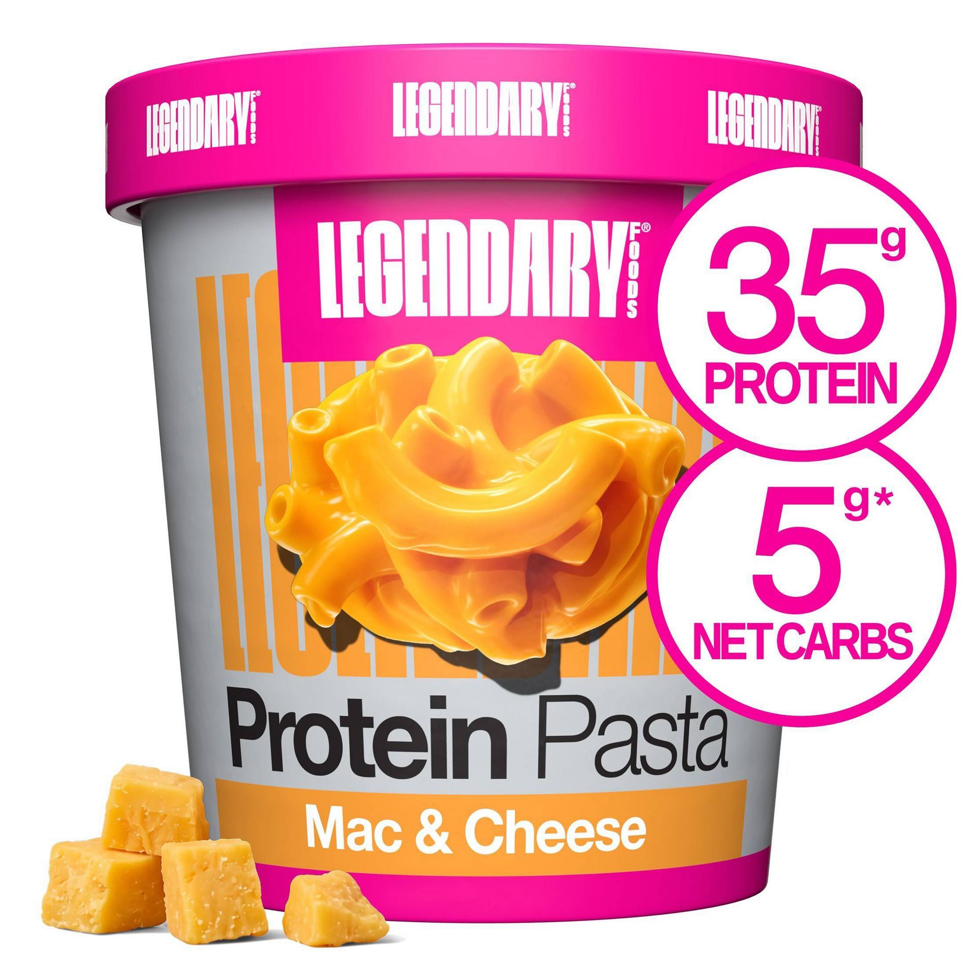 Legendary Foods Mac & Cheese Protein Pasta - 2.2oz