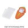 Unique Bargains Door Stop Bunny Carrot Door Stop with Storage Box 3.62"x1.81"x0.91" 1 Pc - 3 of 4