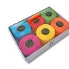 Roll-Lux Multicolor Gift Box Toilet Paper - 3-Ply Premium Quality, 6 Rolls, 140 Sheets Each, Vibrant Rolls - 2 of 4