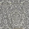 Ellis Curtain Duncan High Quality Room Darkening Solid Natural Color Lined Scallop Window Valance - 50 x15" Sterling - 3 of 3