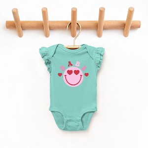 The Juniper Shop Babe Smile Baby Flutter Sleeve Bodysuit - 1 of 3