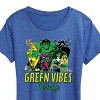 Women's - Marvel - St. Patrick's Day Green Vibes Only Short Sleeve Graphic T-Shirt - 2 of 4