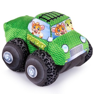 ArtCreativity 8" Stuffed Plush Monster Truck Safari Design Toy - 1 of 4