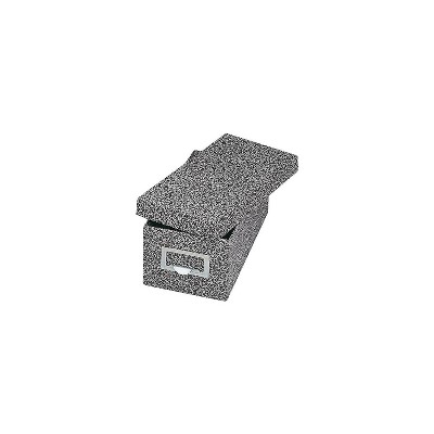 Globe-Weis Index Card File Box Black Agate 1000 Card Capacity (GLW 93 BLA) 194399