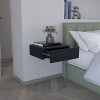 NicBex 5"H Floating Nightstand,Modern Wall-Mounted Bedside Shelf with Drawer for Bedroom,Living Room - 2 of 4