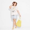 Women's Bluey Grid Short Sleeve Graphic T-Shirt - Tan - 3 of 3