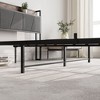 Queen Size Bed Frame: Storage Headboard, Charging Station, 2 Drawers, Stable, Quiet, No Box Spring, Simple Setup, Brown/Gray - 4 of 4