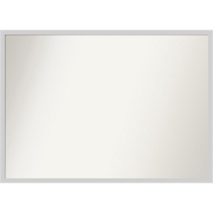 Amanti Art Incline Non-Beveled Wood Framed Bathroom Vanity Wall Mirror - 1 of 4