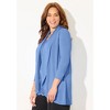 Catherines Women's Plus Size Lace Embellished Duet Top - 4 of 4