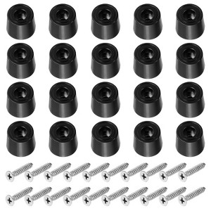 Unique Bargains Non Slip Rubber Durable Corrosion Resistant Furniture Pads 20 Pcs - 1 of 4