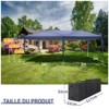 Karl Home | 10 ft. x 20 ft. Blue Iron-framed Fabric-clothed Party Tent - 2 of 4