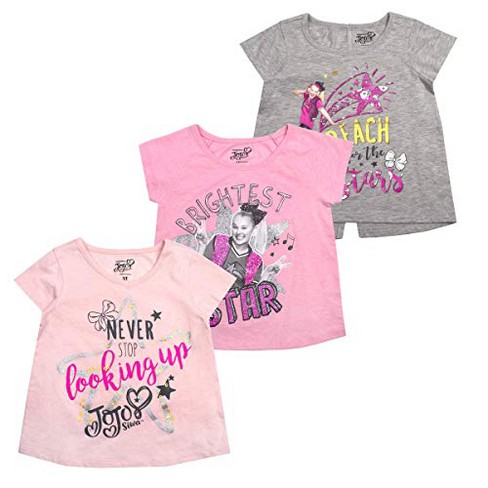  Hello Kitty Girls 3 Pack Short Sleeve T-Shirt -  Yellow/Pink/Purple: Clothing, Shoes & Jewelry