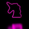 Northlight 11.75" Battery Operated Neon Style LED Lighted Unicorn Marquee Sign - Pink - 2 of 4