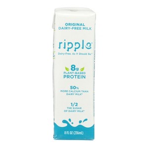 Ripple Original Dairy-Free Milk - Case of 12/8 fz - 1 of 4