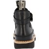 Women's Georgia Boot Women's Black Buckle Chelsea Romeo - 4 of 4