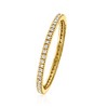 Pure Collection by Ross-Simons 0.15 ct. t.w. Diamond Eternity Band in 14kt Yellow Gold - 2 of 4