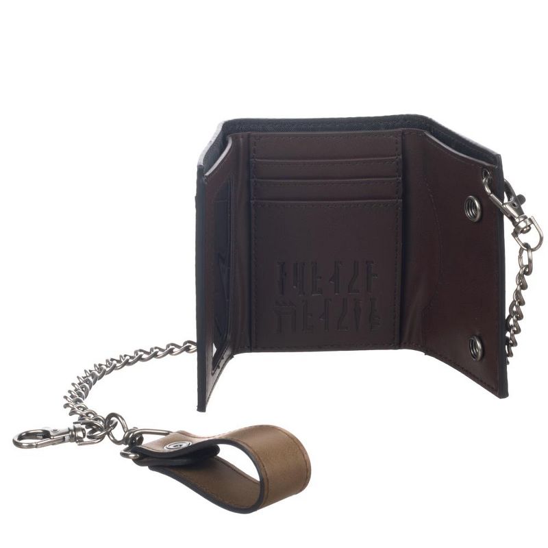The Mandalorian Chain Wallet with Metal Shield, 2 of 6