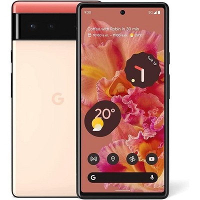 Manufacturer Refurbished Google Pixel 6 128GB Fully Unlocked Excellent