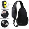 Itopfox Crossbody Sling Backpack for Travel & Hiking with Adjustable Strap, Multiple Pockets & Water-Resistant Material - 4 of 4