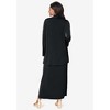 Jessica London 2-Piece Cowlneck Jacket Dress - 3 of 4