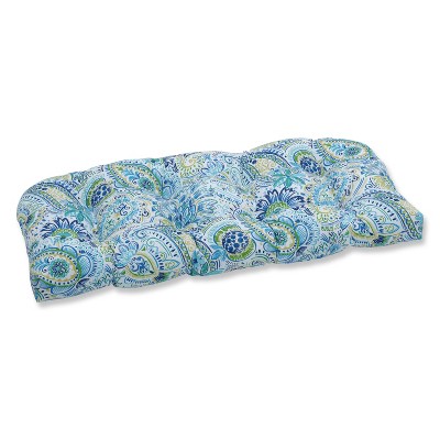 Gilford Outdoor/Indoor Wicker Loveseat Cushion - Pillow Perfect