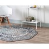 Unique Loom    Richmond Medallion Area Rug - 4 of 4